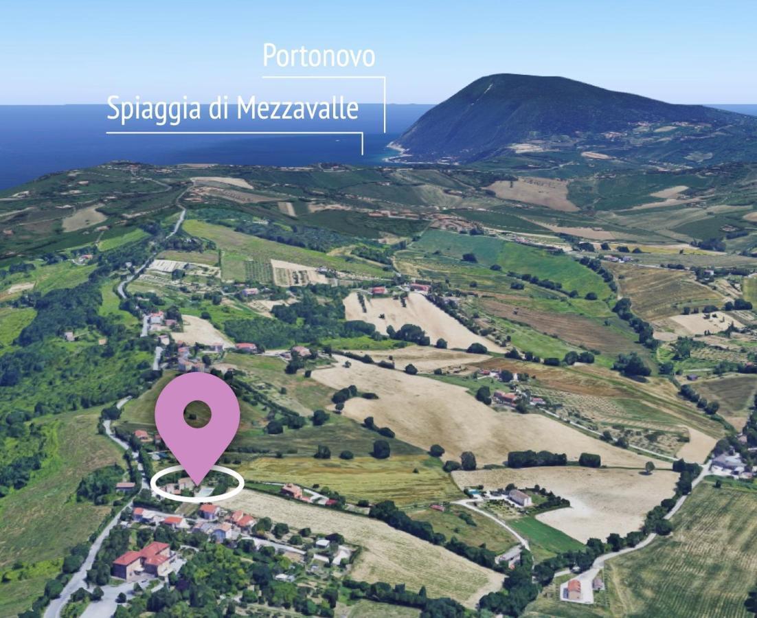 B&B Villa Fioreconero Montacuto Zewnętrze zdjęcie